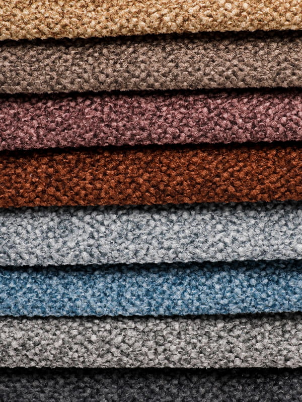 Pohovka zamatová tkanina na lychee