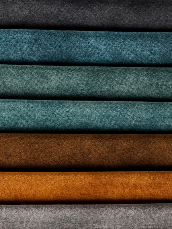 Tkanina s tlačenou tkaninou pohovky