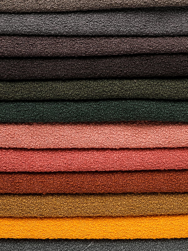 Zimolezové loopové priadze Polyester a ľanové tkaniny