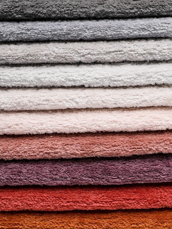 Tkanina tkaniny na pohovke